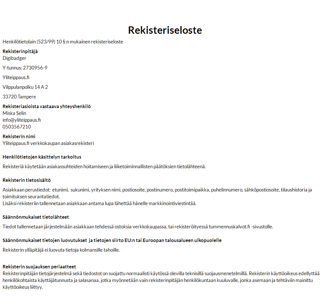 Yliteippaus.fi