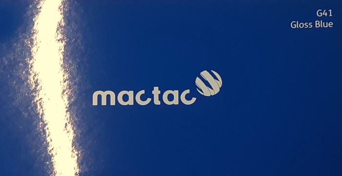 Mactac G41 Gloss Blue