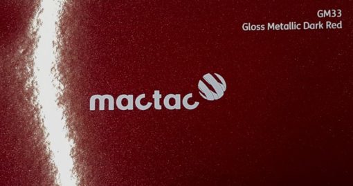 Mactac GM33 Metallinpunainen
