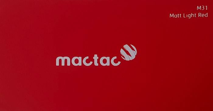 Mactac M31 Matt Light Red