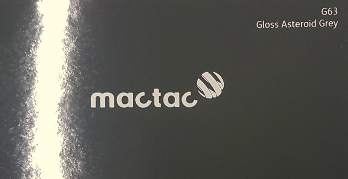 Mactac G63 Gloss Asteroid Grey
