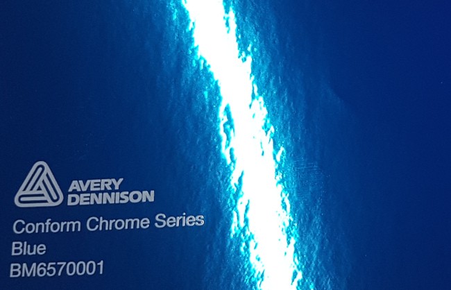 Avery Conform Chrome Blue yliteippi