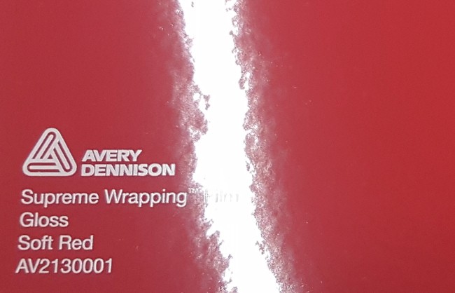 Avery SWF Gloss Soft Red