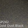 3M 2080 SP242 Satin Gold Dust Black yliteippaustarra