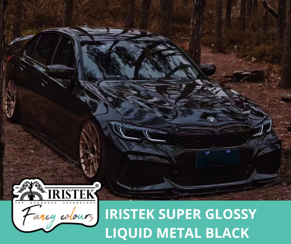 IRISTEK Super Glossy Liquid Metal Black