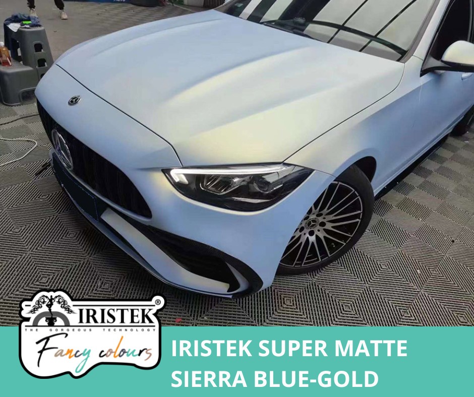 IRISTEK Super Matte Sierra Blue-Gold