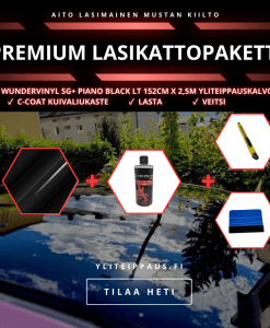 Premium "lasikattoteippaus" paketti