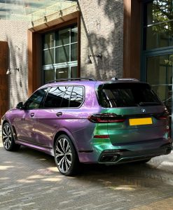 Skyfol PPF Wrap Cast Gloss Flip Green Purple — BMW